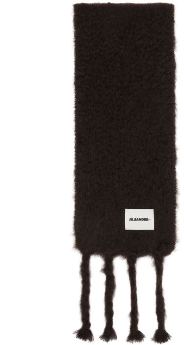 Шал Jil Sander Jil Sander Slim Wool Blend Scarf Кафяво | J40TE0132_J40041, 0