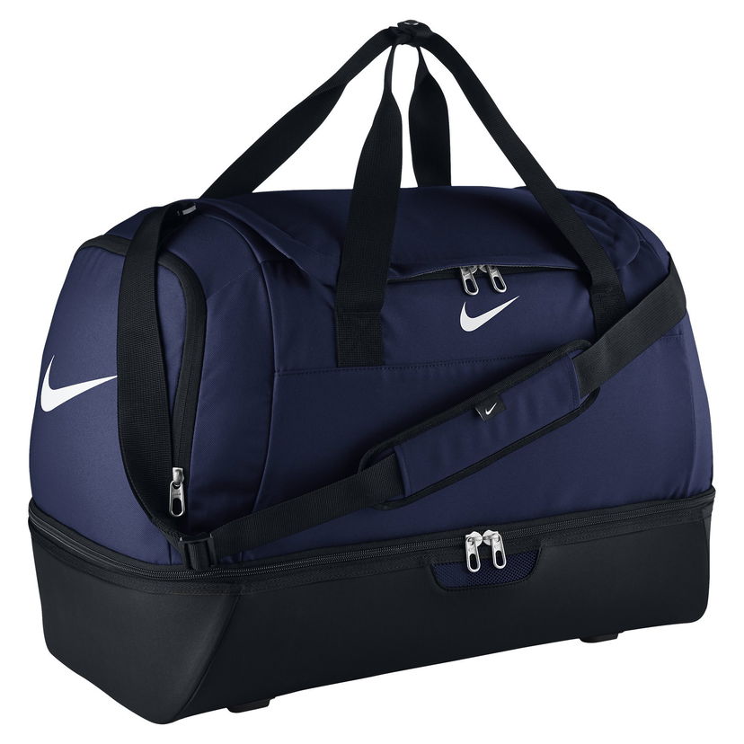 Чанта за пътуване Nike Nike Club Team Swoosh Hardcase XL Duffel Bag Тъмно синьо | ba5197-410
