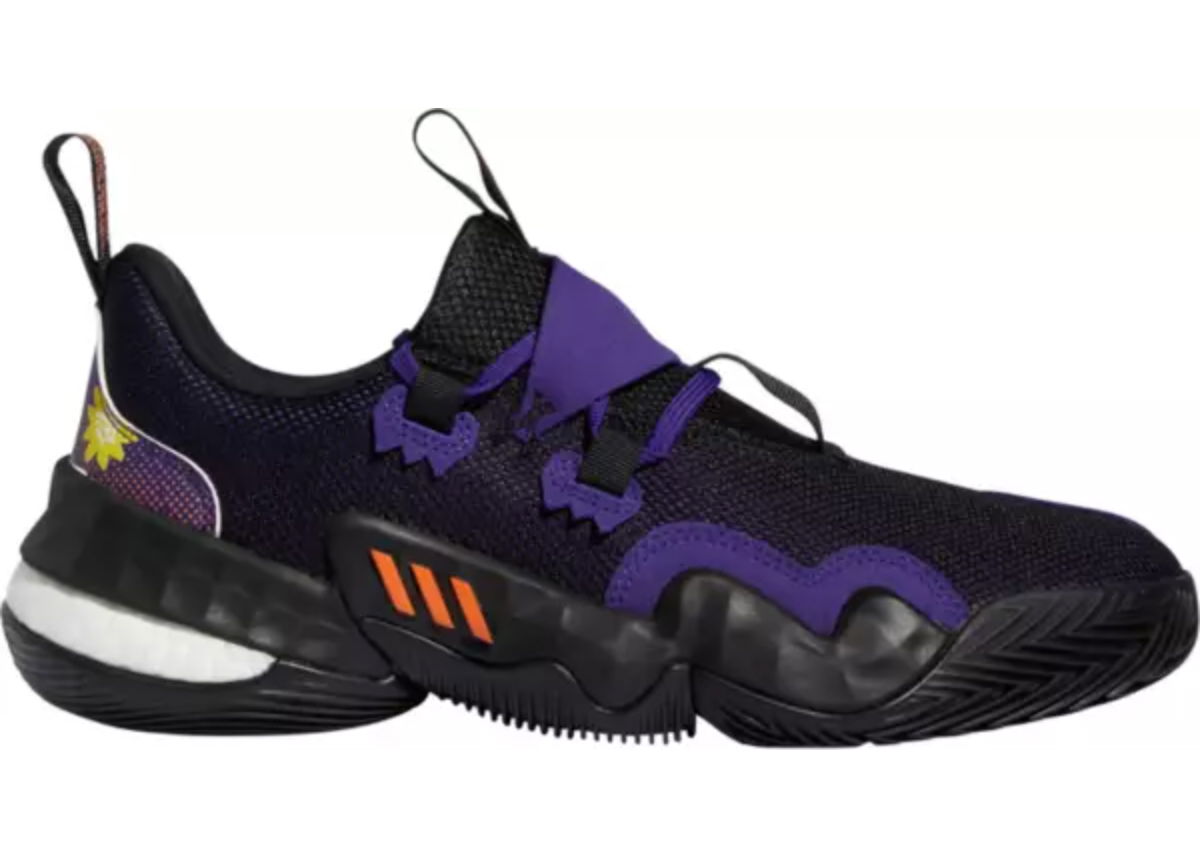 Кецове и обувки adidas Originals Trae Young 1 Black Purple Orange Лилаво | GZ4627, 0