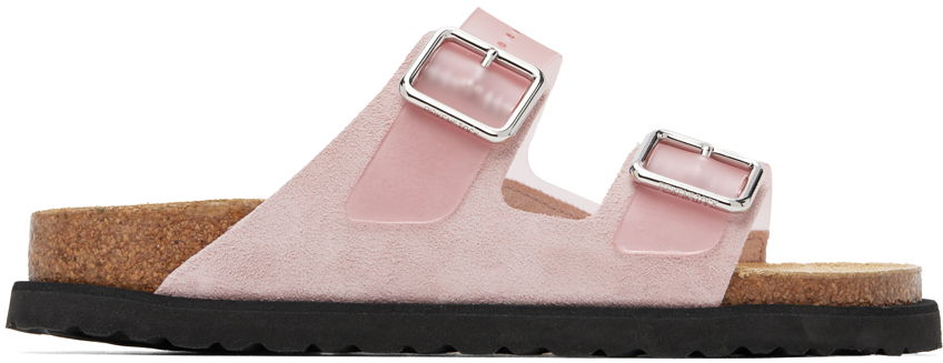 Облекло Birkenstock Arizona PVC Milky Sandals Розово | 1028675, 0