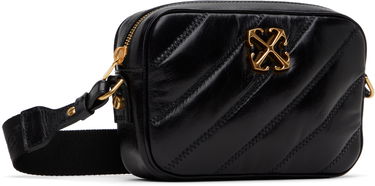 Чанта през рамо Off-White Quilted Crossbody Bag Черно | OWNN18EC99LEA0011000, 1
