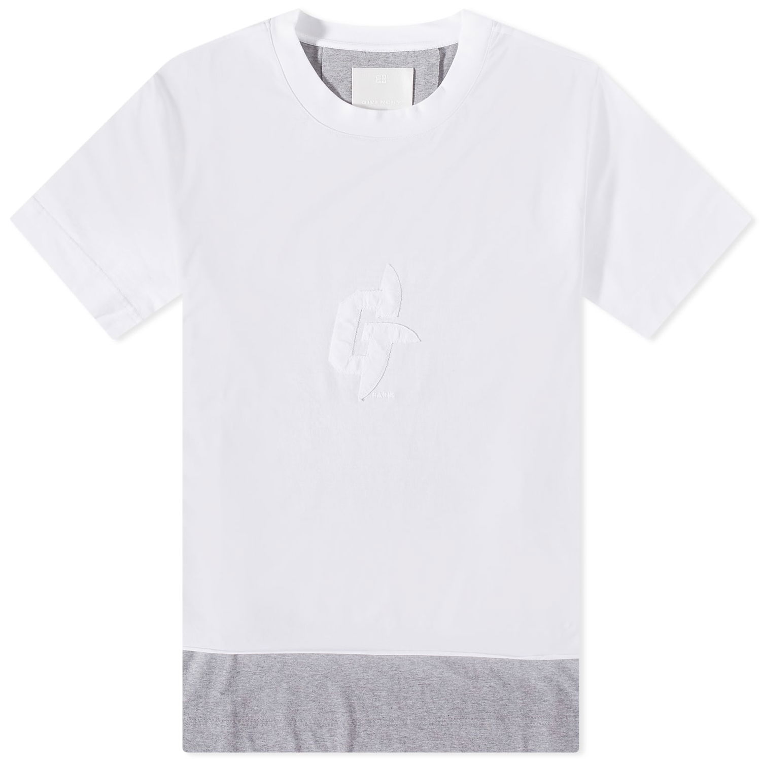 Тениска Givenchy G Logo Tee Бяло | BM716N3YBK-100, 0