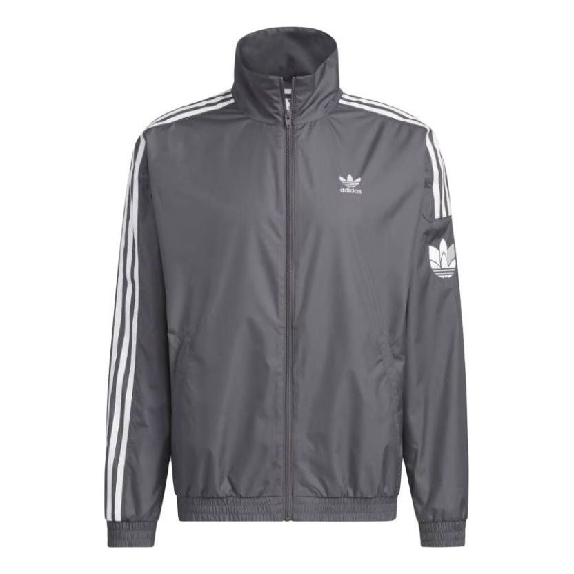 Ветровка adidas Originals Originals Retro Trefoil Track Jacket Сиво | JI7533, 0