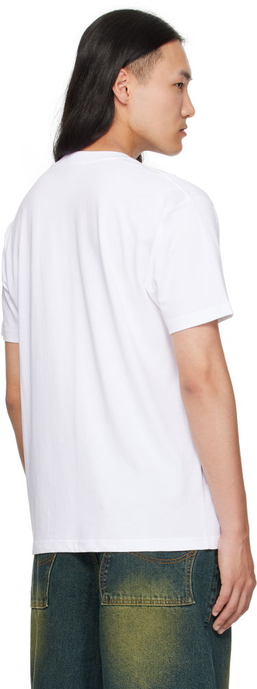 Тениска Dime Cursive Cloud T-Shirt Бяло | DIMEFA2564WHT, 2