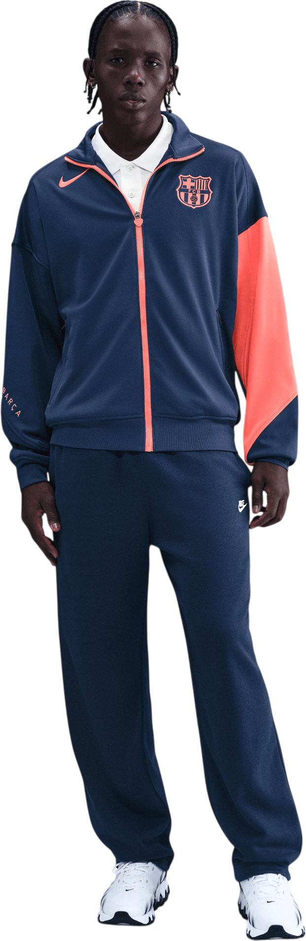 Яке Nike FC Barcelona Dri-FIT Total 90 Soccer Anthem Jacket Тъмно синьо | hm3434-410, 1