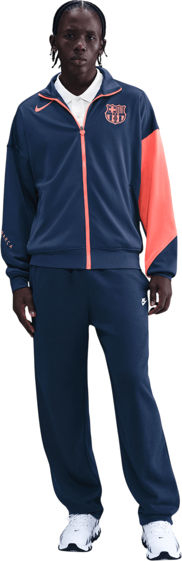Яке Nike FC Barcelona Dri-FIT Total 90 Soccer Anthem Jacket Тъмно синьо | hm3434-410, 1