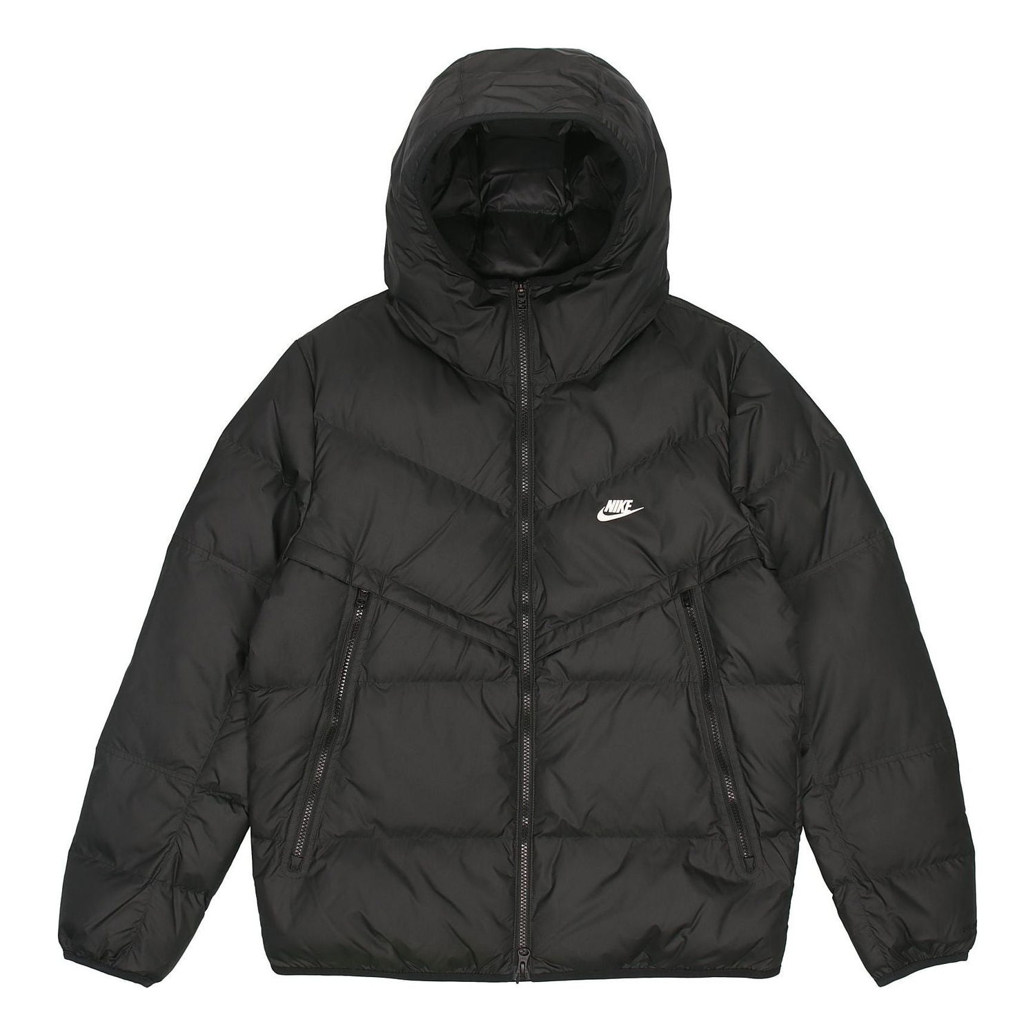 Пухо яке Nike Sportswear Windrunner Hooded Jacket Черно | DD6796-010, 0