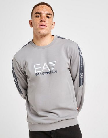 Суитчър Emporio Armani Emporio Armani 7 Tape Crew Sweatshirt Сиво | AF184027M001149U8062, 0