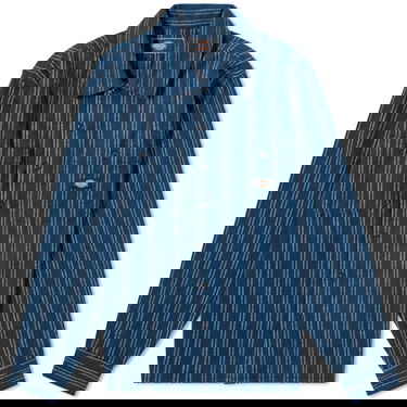 Риза Dickies Hope Stripe Overshirt "Dark Western Stripe" Тъмно синьо | DK0A4YI6G221, 0