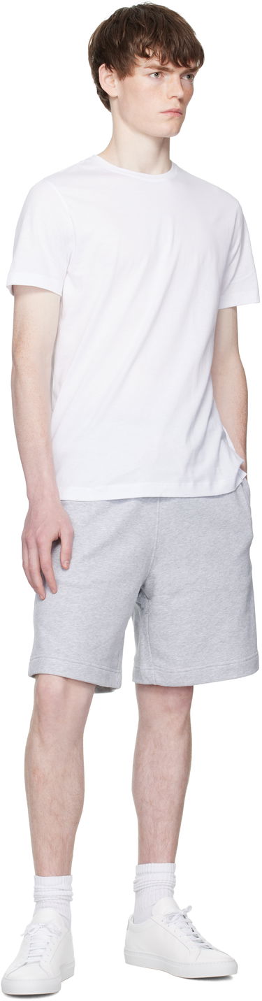 Тениска BOSS BECKHAM x BOSS Mercerised Cotton T-Shirt Черно | 50549230, 4