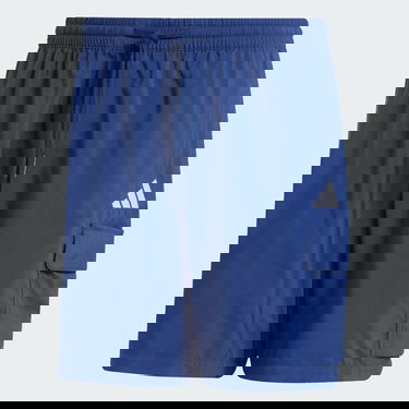 Къси панталони adidas Performance Essentials Small Logo Cargo Shorts with Logo Синьо | JF3532, 4