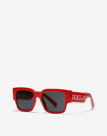 Слънчеви очила Dolce & Gabbana Dolce & Gabbana DNA Logo Sunglasses Червено | VG600JVN8879V000, 1