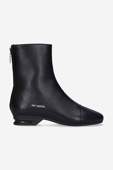 Кецове и обувки RAF SIMONS Leather Ankle Boots Черно | HR790006L.0003, 0