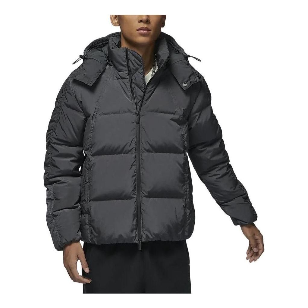 Пухо яке Jordan Therma-FIT Men's Hooded Puffer Jacket Черно | FV7220-060, 0