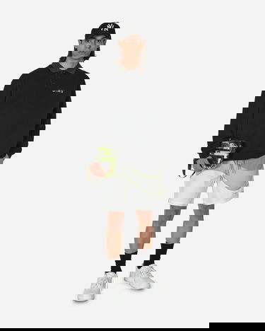 Пуловер Dime Terry Rugby Crewneck Черно | DIMESU238BLK, 4