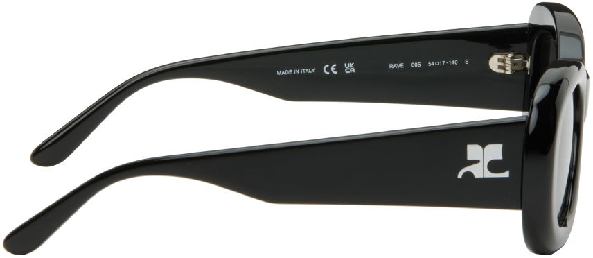 Слънчеви очила Courrèges Oval Sunglasses Черно | 322ALU003AC0006, 1