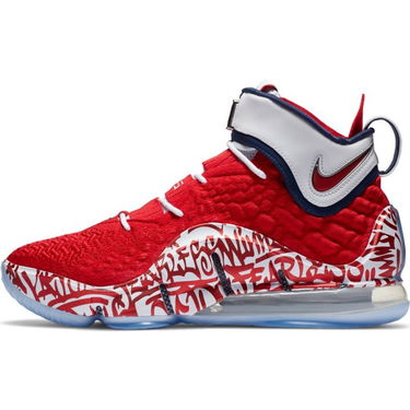 Кецове и обувки Nike LeBron 17 Червено | CT6047-600, 1