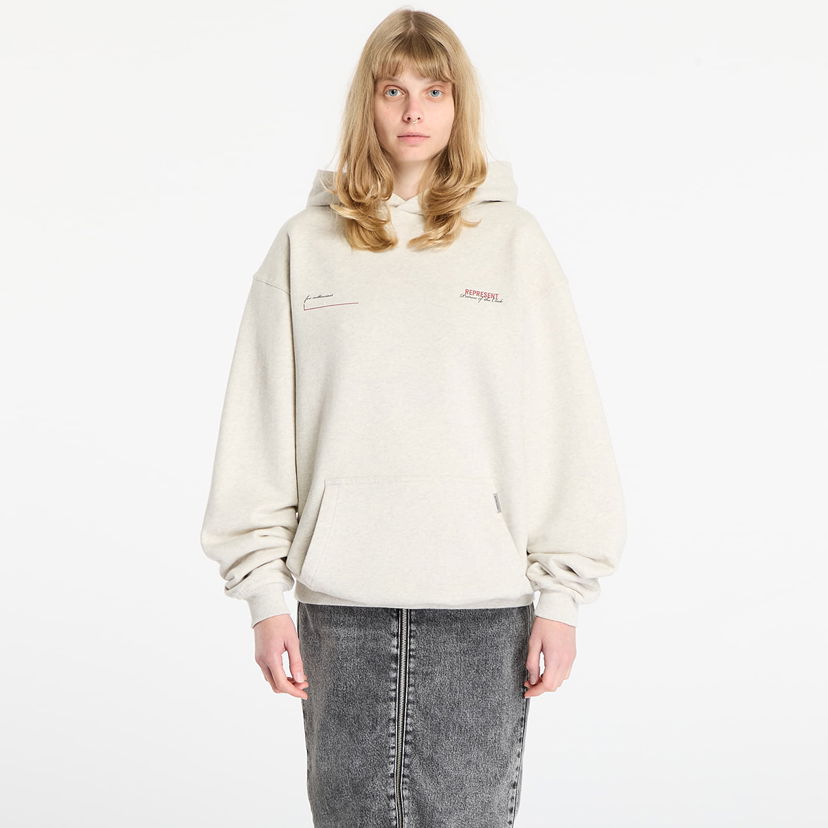 Суитчър Represent Clo Patron Of The Club Oversized Pullover Hoodie Бежово | MLM4270-30