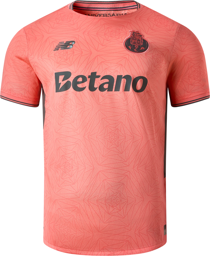 Фланелка New Balance FC Porto Away Jersey 2025/26 Розово | mt230420-awy