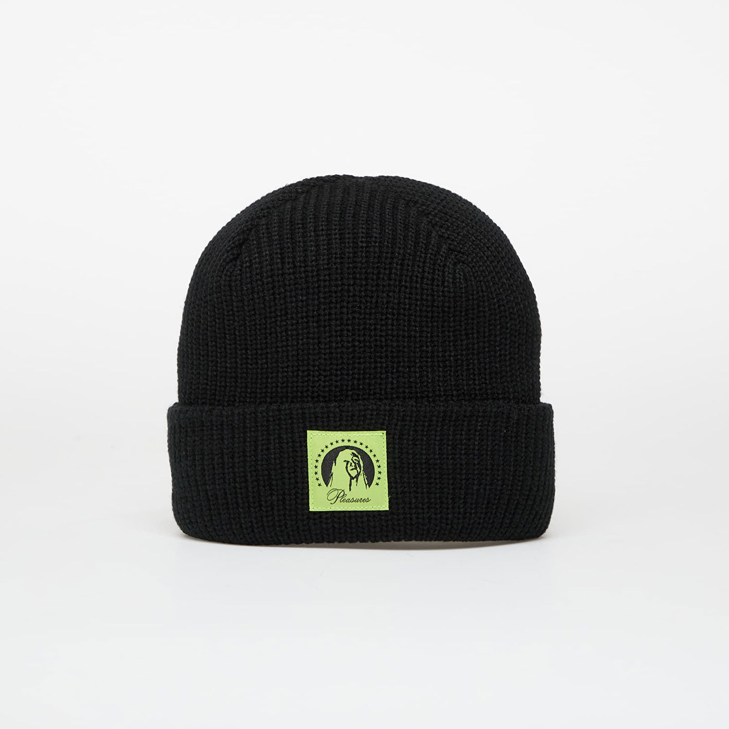 Шапка Pleasures Critic Beanie Universal Черно | P25F095-BLACK, 0