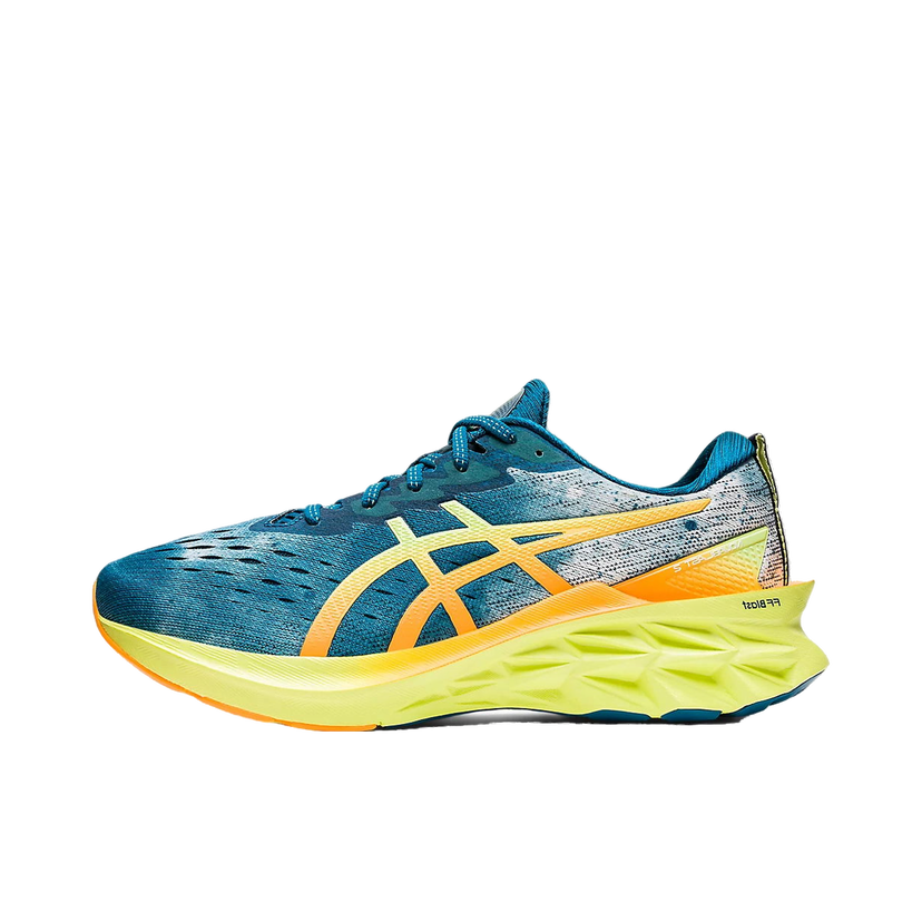 Бягане Asics Novablast 2 Deep Sea Teal Glow Yellow Тъмно синьо | 1011B445-400