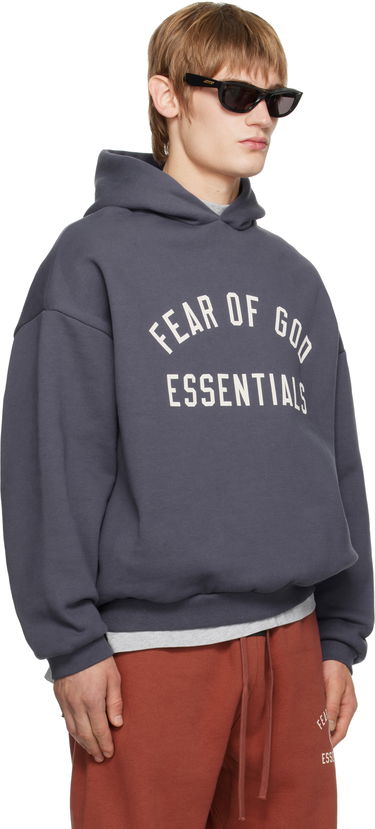 Суитчър Fear of God Fear of God ESSENTIALS Fleece Hoodie Сиво | 192HO246254F, 1