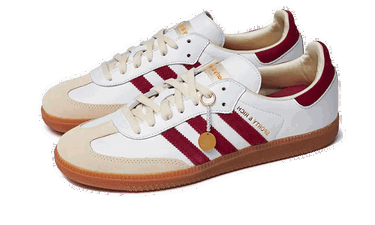 Кецове и обувки adidas Originals Sporty & Rich x Samba "White Burgundy" Бургунди | IF5660, 2