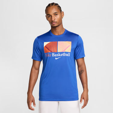 Тениска Nike Nike Dri-FIT Basketball T-Shirt Синьо | HJ3354-480, 1