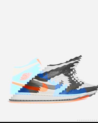 Кецове и обувки Jordan Air Jordan 1 Mid "Knicks" Синьо | FD1029-400, 4