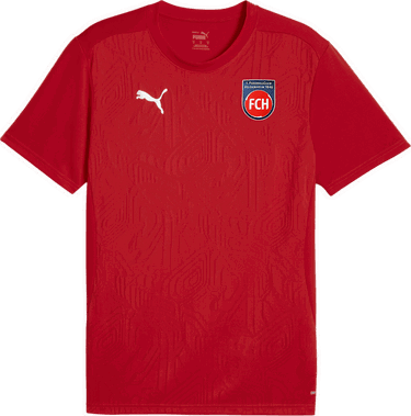 Фланелка Puma 1. FC Heidenheim Textured Dry T-Shirt Червено | fch294-24-001, 1