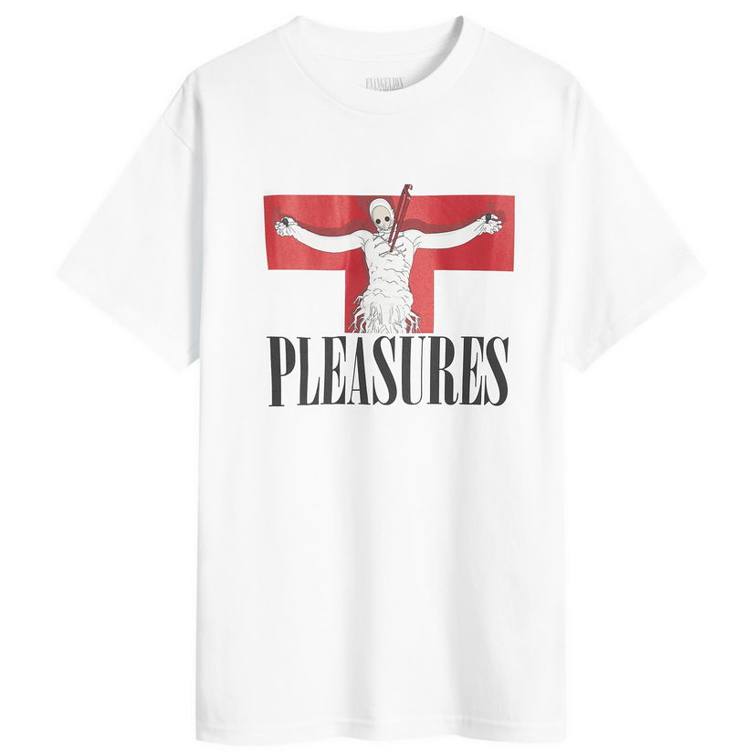 Тениска Pleasures Lilith T-Shirt Бяло | P24E012-WHT