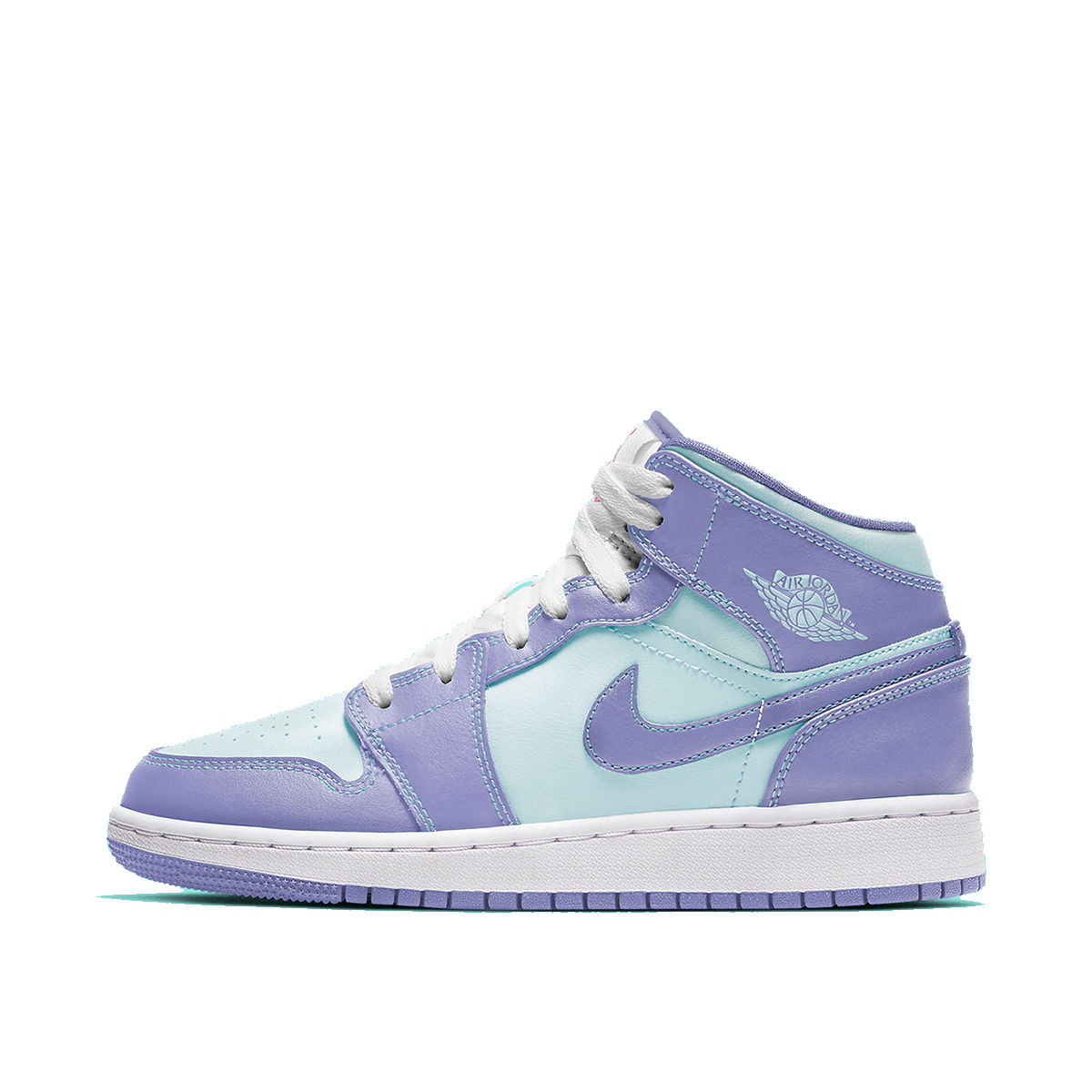 Кецове и обувки Jordan Air Jordan 1 Mid GS "Purple Glacier Blue" Лилаво | 554725-500, 1