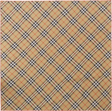 Шал Burberry Burberry Check Silk Scarf Бежово | 8088140, 0