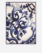 Baroque Floral Silk And Wool Blanket