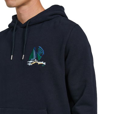 Суитчър NORSE PROJECTS Vagn Hood Boat Embroidery Тъмно синьо | N20-1300-7004, 2