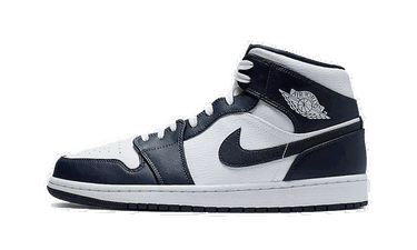 Кецове и обувки Jordan Air Jordan 1 Mid "Obsidian" Синьо | 554724-174, 4