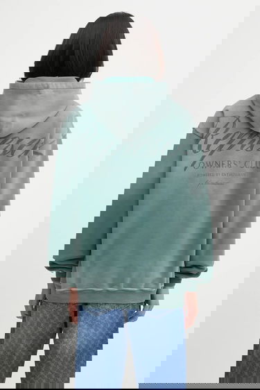 Суитчър Represent Clo Owners Club Script Faded Oversized Hoodie Зелено | OCM41200, 2