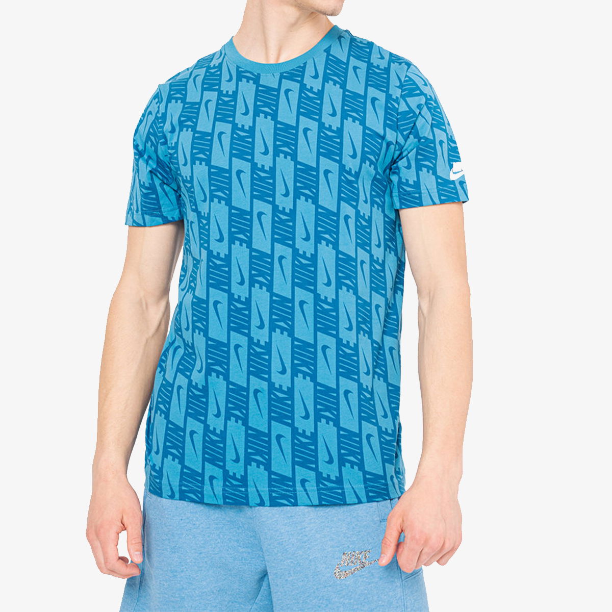 Тениска Nike Printed T-Shirt Синьо | DR9974-469, 0