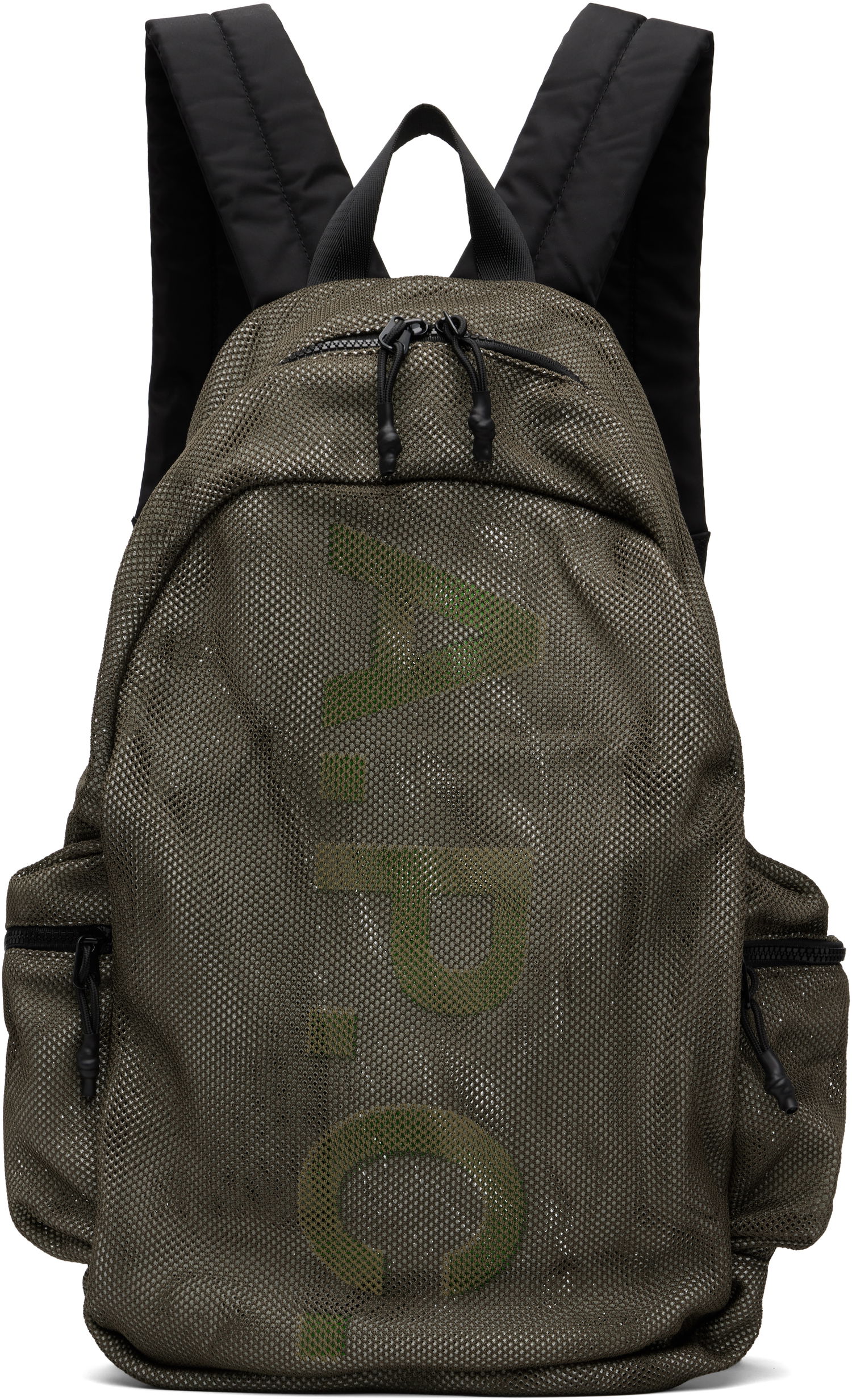 Раница A.P.C. A.P.C. Tech Rebound Mesh Backpack Зелено | PSAEU-H62242, 0