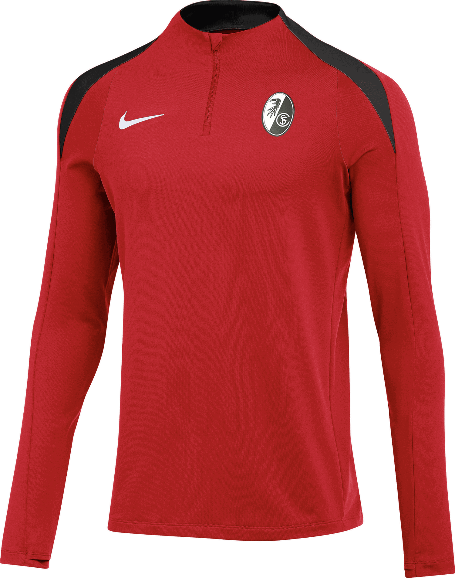 Тениска Nike SC Freiburg Dri-FIT Drill Top Long Sleeve Червено | 6scffd7569-657, 0