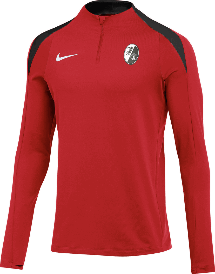 Тениска Nike SC Freiburg Dri-FIT Drill Top Long Sleeve Червено | 6scffd7569-657