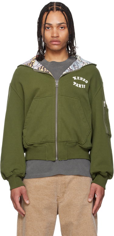 Суитчър KENZO Kenzo Paris VERDY Edition Reversible Hoodie Зелено | FF55SW2514MT, 0