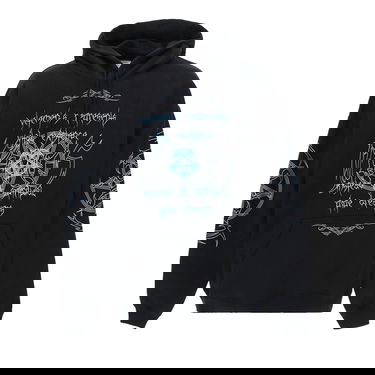 Суитчър VETEMENTS Vital Existence Hoodie Черно | UA53HD460B BLAC, 1