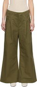 Entire Studios Wares Pleated Wide-Leg Trousers