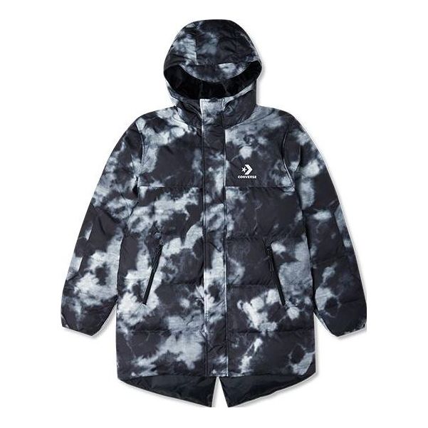 Парка Converse Printed Winter Down Jacket Черно | 10024055-A01