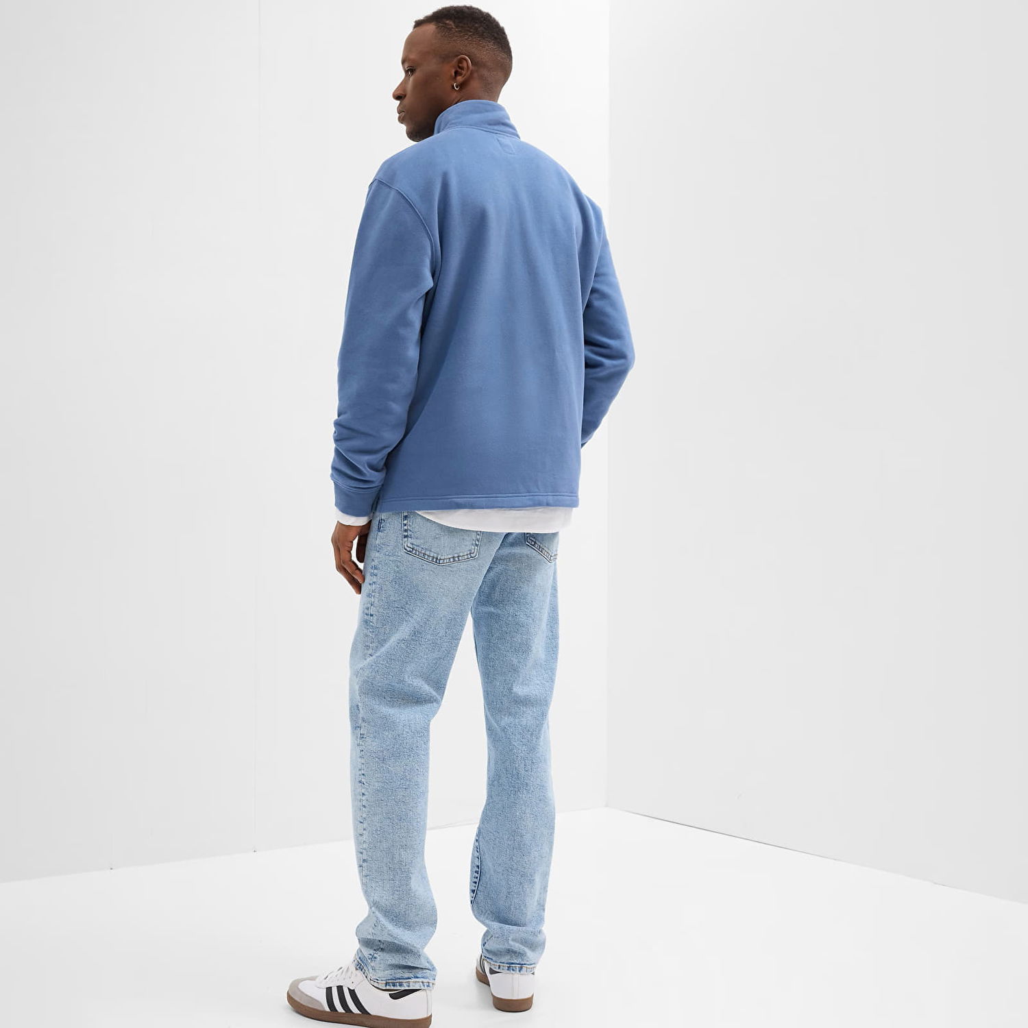 Дънки GAP Denim Pants Straight Light Wash Синьо | 749134-00, 1