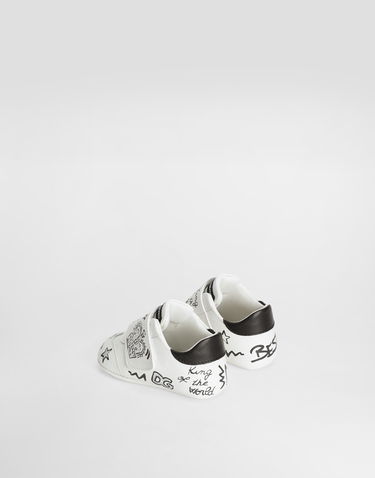 Аксесоари Dolce & Gabbana Dolce & Gabbana Printed Nappa Leather Бяло | DK0117AS827HWF57, 2