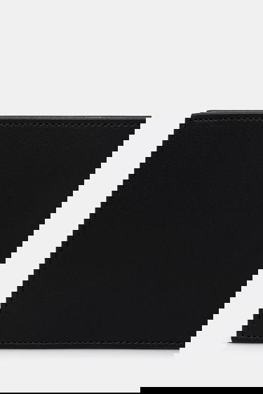 Портфейл Paul Smith Paul Smith Leather Wallet with Multi-Stripe Trim Черно | M1A.4832.CMULTI, 3