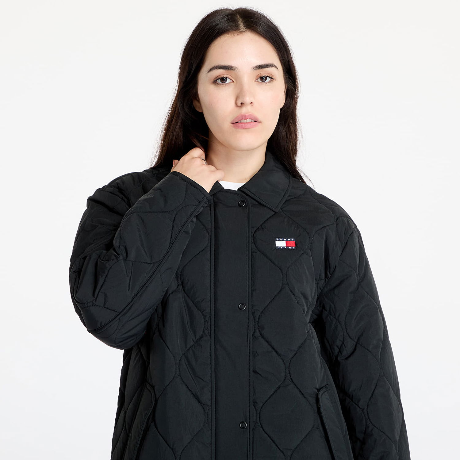 Палта Tommy Hilfiger Onion Quilt Coat Jacket Black Черно | DW0DW18840 BDS, 1