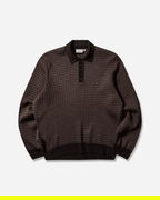 Lowis Longsleeve Polo Houndstooth